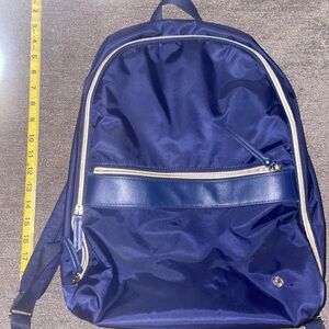 Samsonite Travel Blue Backpack Laptop Bag Carryon Work School